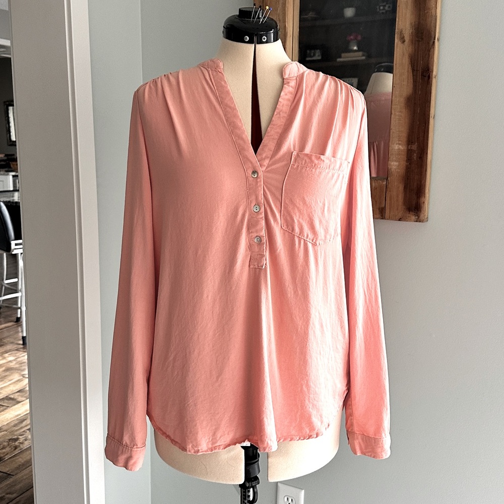 Love Tree Long Sleeve Blouse